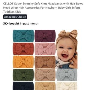Kids Soft Knot Headband - Multicolor